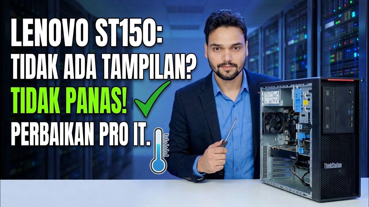 Tidak Ada Tampilan + Tidak Panas CPU 😳 Motherboard Server Mati?