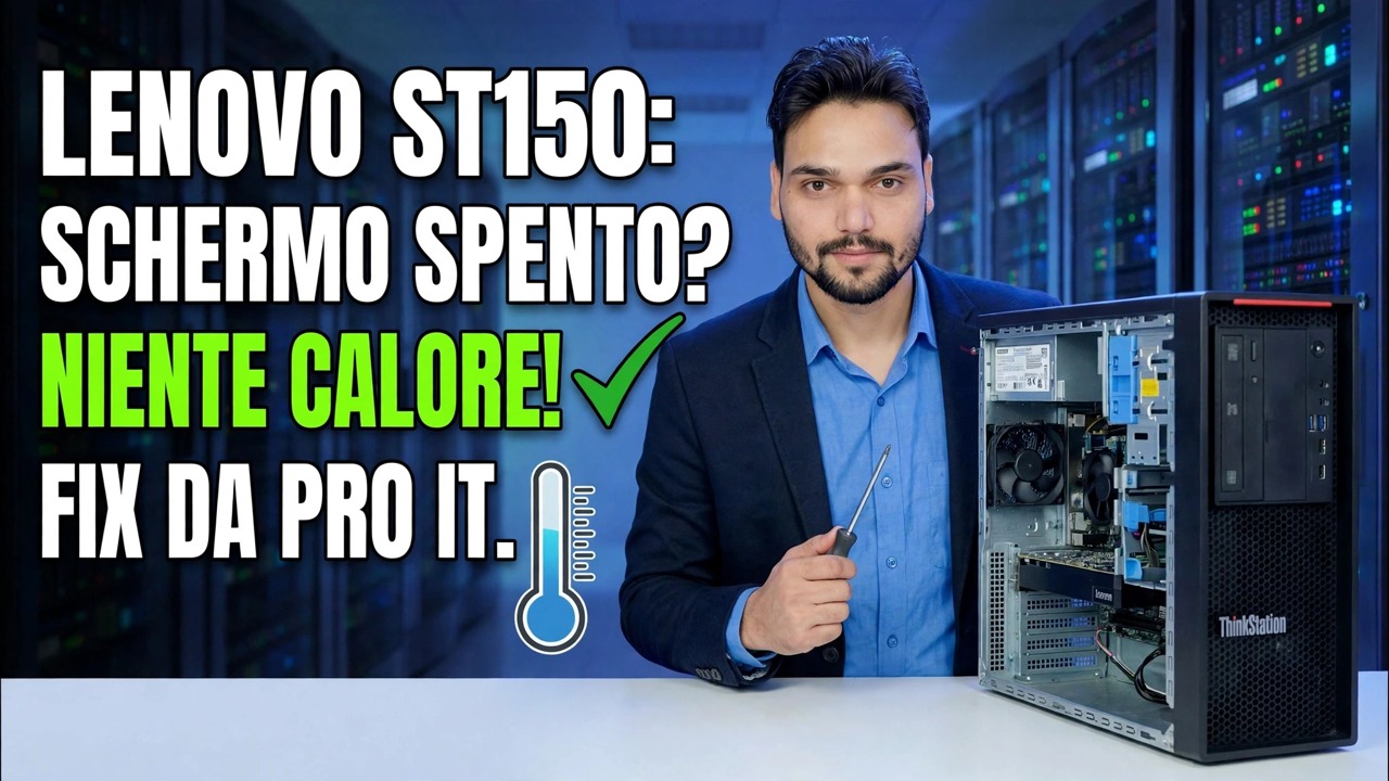 Nessun display e nessun surriscaldamento della CPU 😳 Scheda madre del server morta?