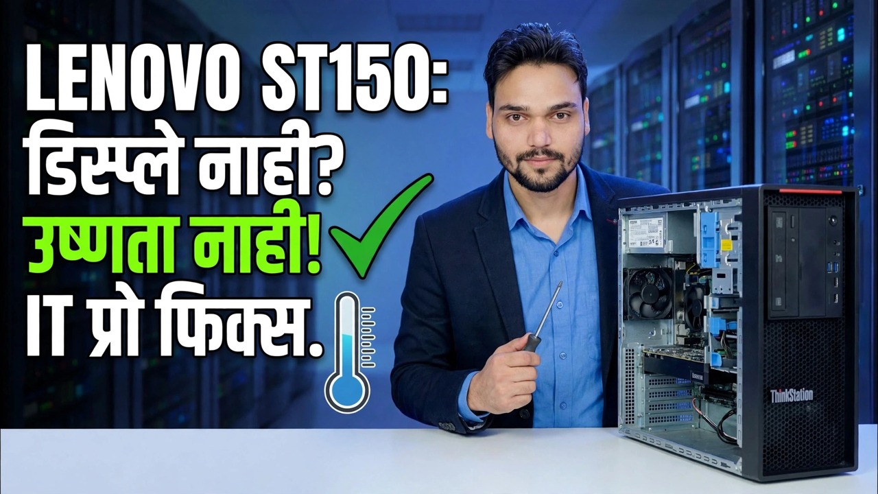 डिस्प्ले नाही + CPU हीट नाही 😳 सर्व्हर मदरबोर्ड मृत?