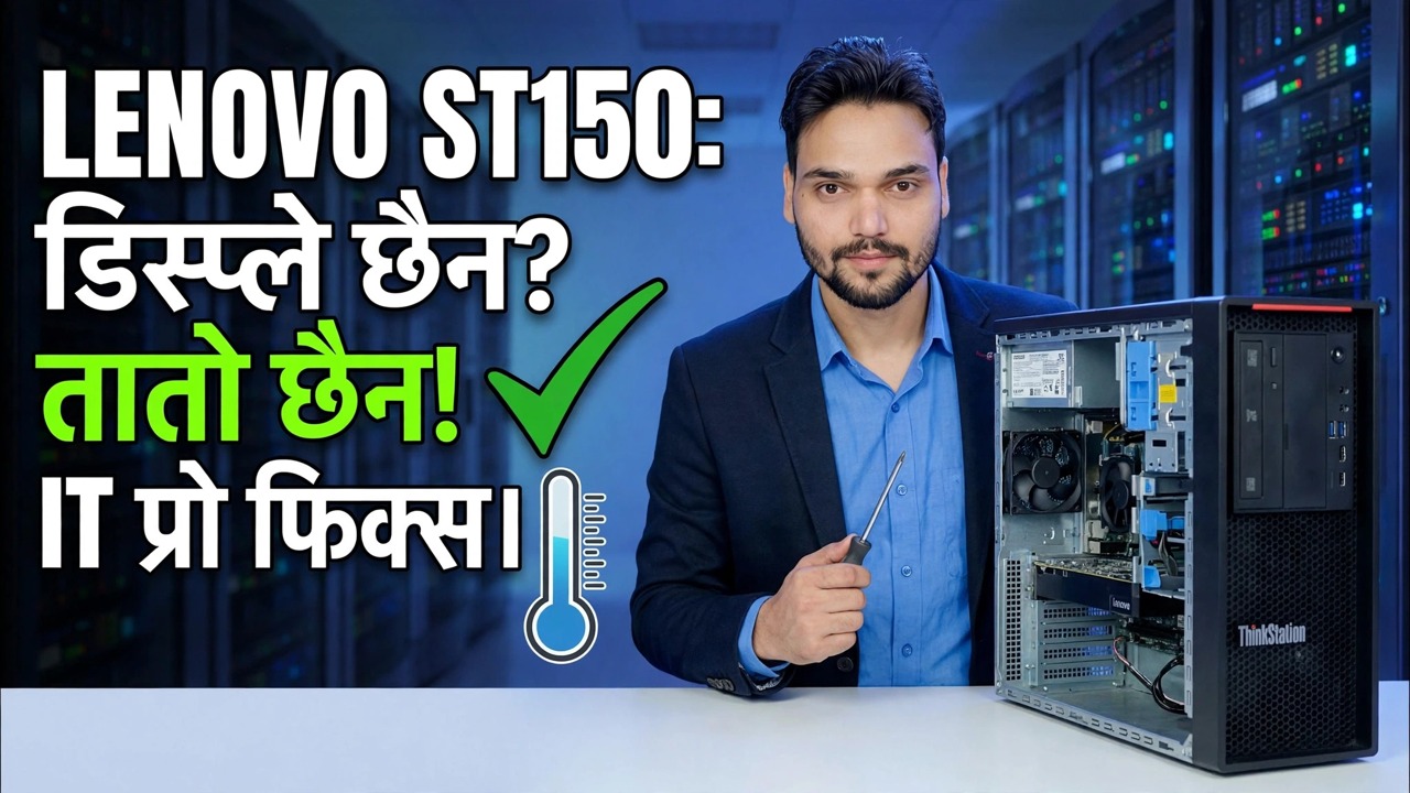 कुनै डिस्प्ले छैन + CPU ताप छैन 😳 सर्भर मदरबोर्ड मृत छ?