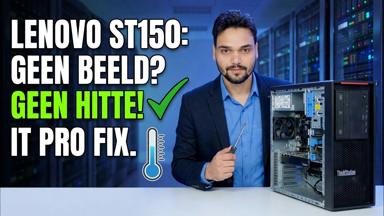 Geen weergave + geen CPU-warmte 😳 Servermoederbord dood?