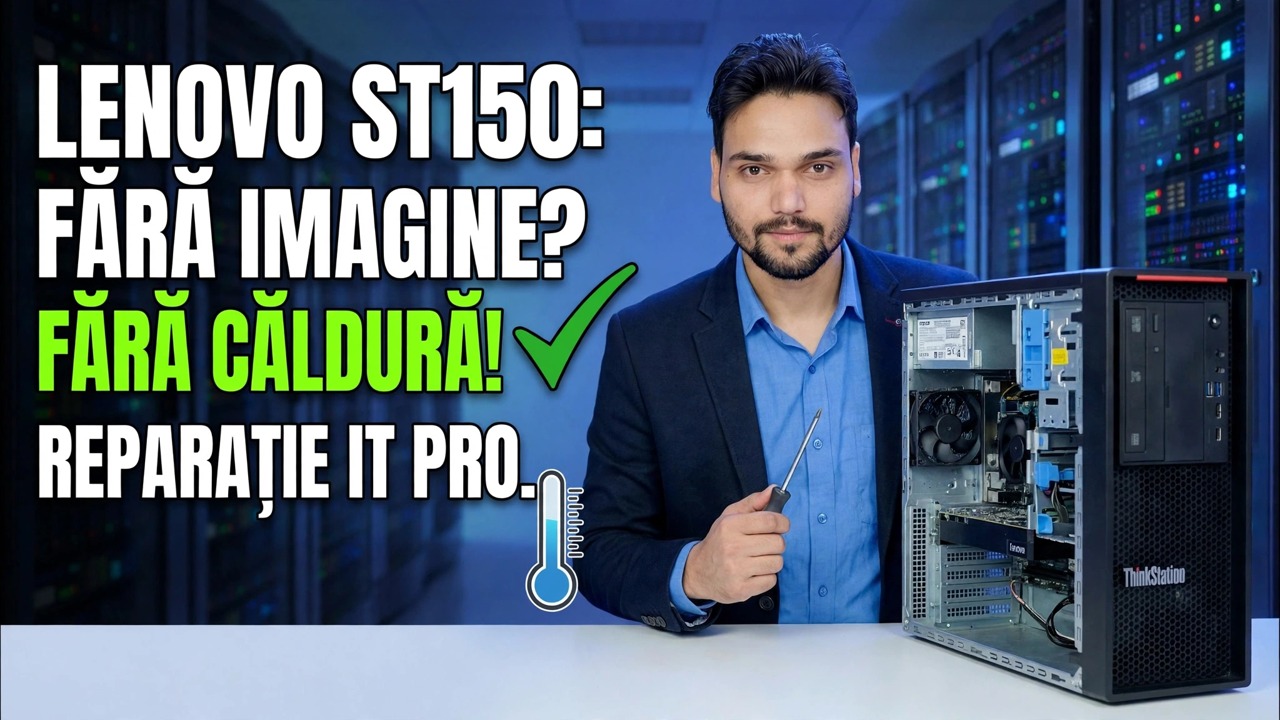 Fără afișaj + Fără căldură CPU 😳 Placa de bază a serverului moartă?
