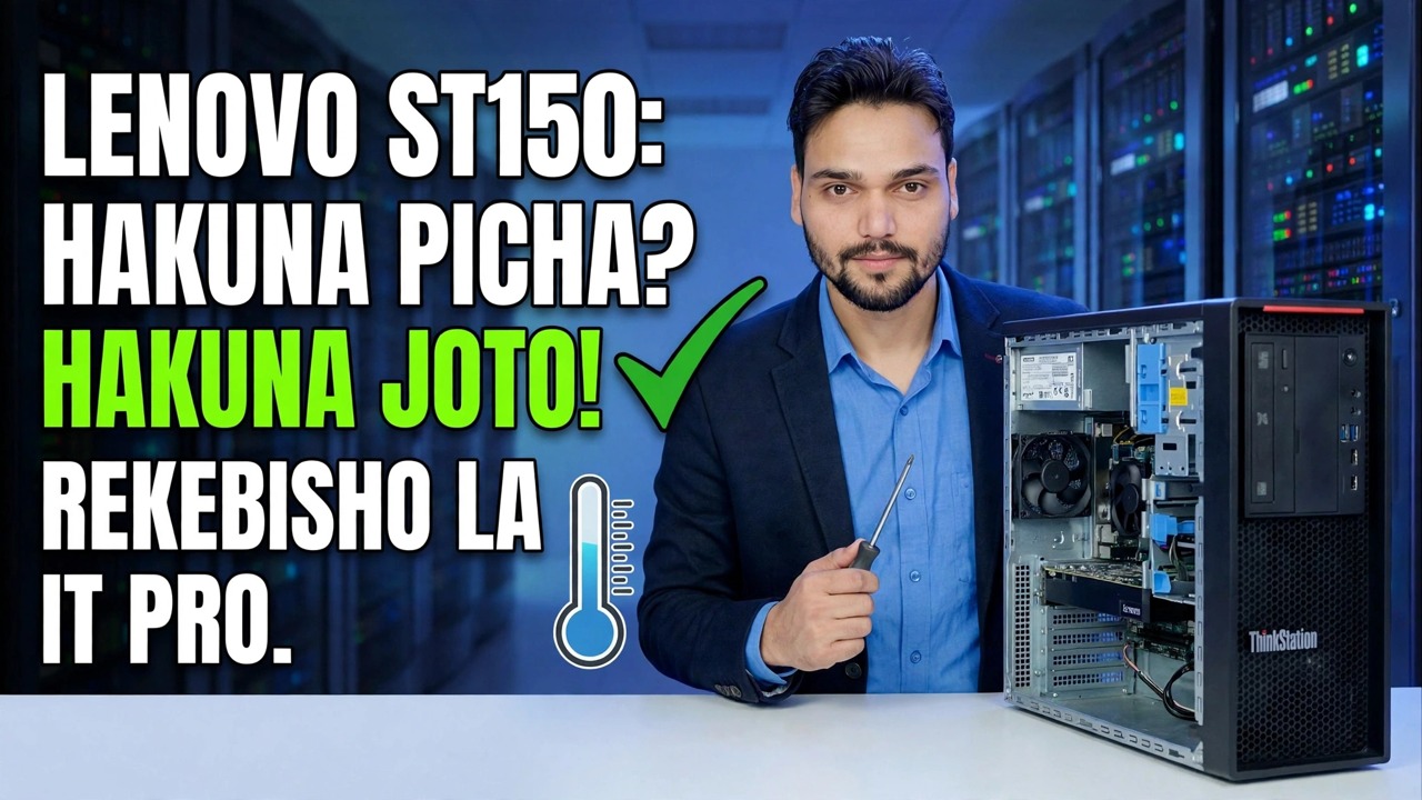 Hakuna Onyesho + Hakuna Joto la CPU 😳 Ubao wa Mama wa Seva Umekufa?