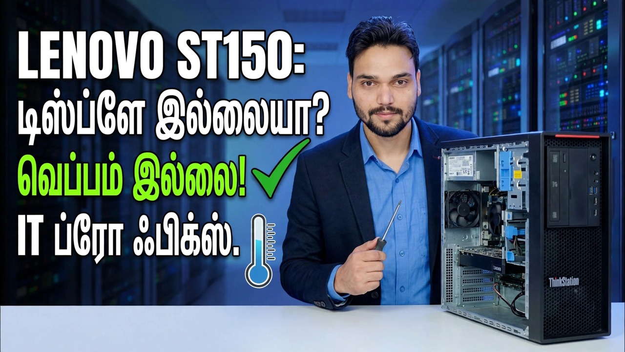 காட்சி இல்லை + CPU வெப்பம் இல்லை 😳 சர்வர் மதர்போர்டு டெட்?