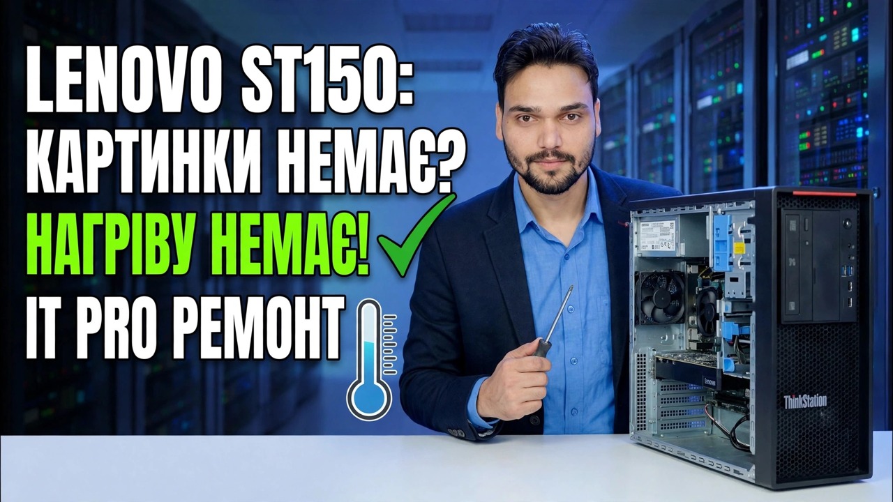 Немає дисплея + немає нагріву ЦП 😳 Материнська плата сервера не працює?