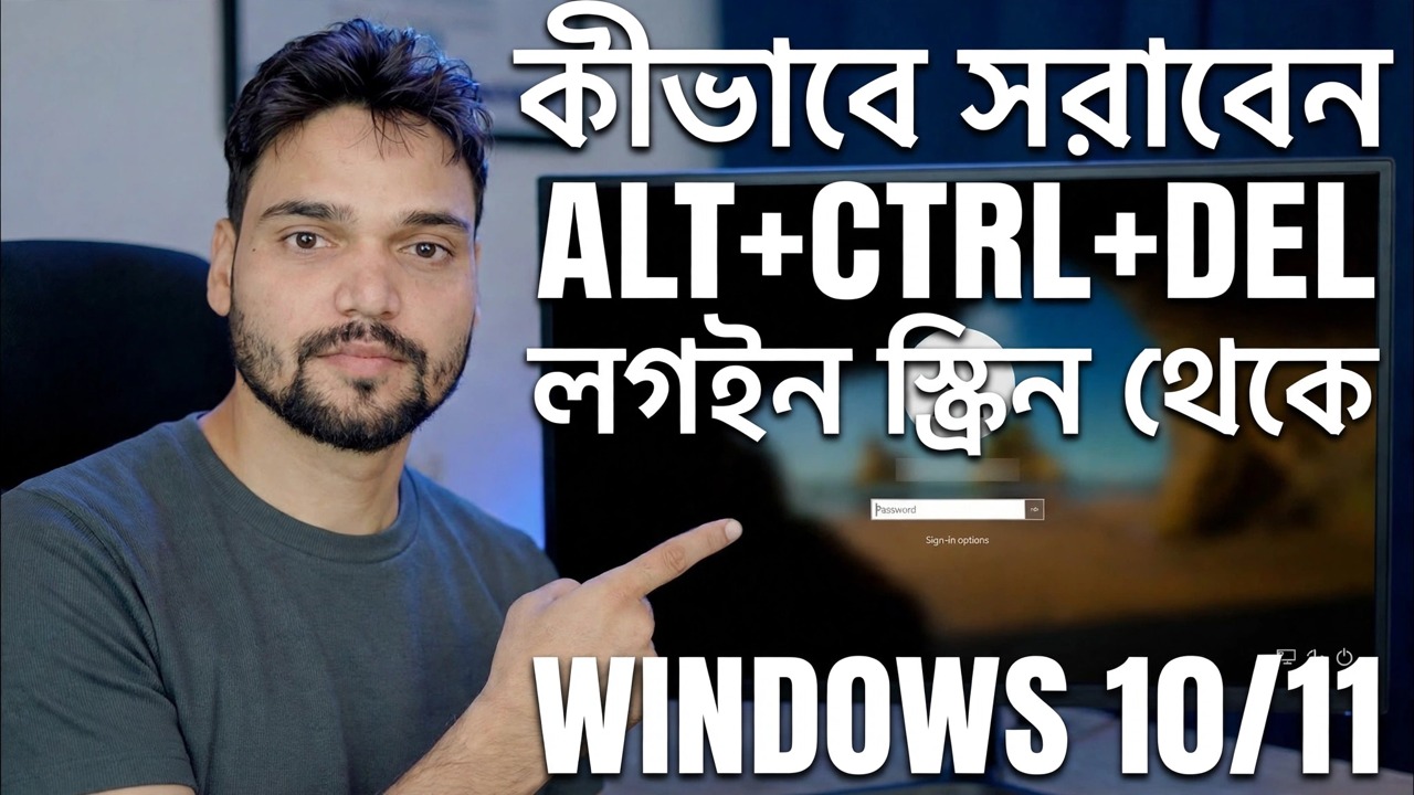 লক স্ক্রীন নিষ্ক্রিয় করুন Ctrl Alt Del 🔧 ধাপে ধাপে নির্দেশিকা