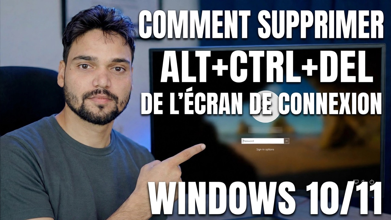 Désactiver l'écran de verrouillage Ctrl Alt Suppr 🔧 Guide étape par étape