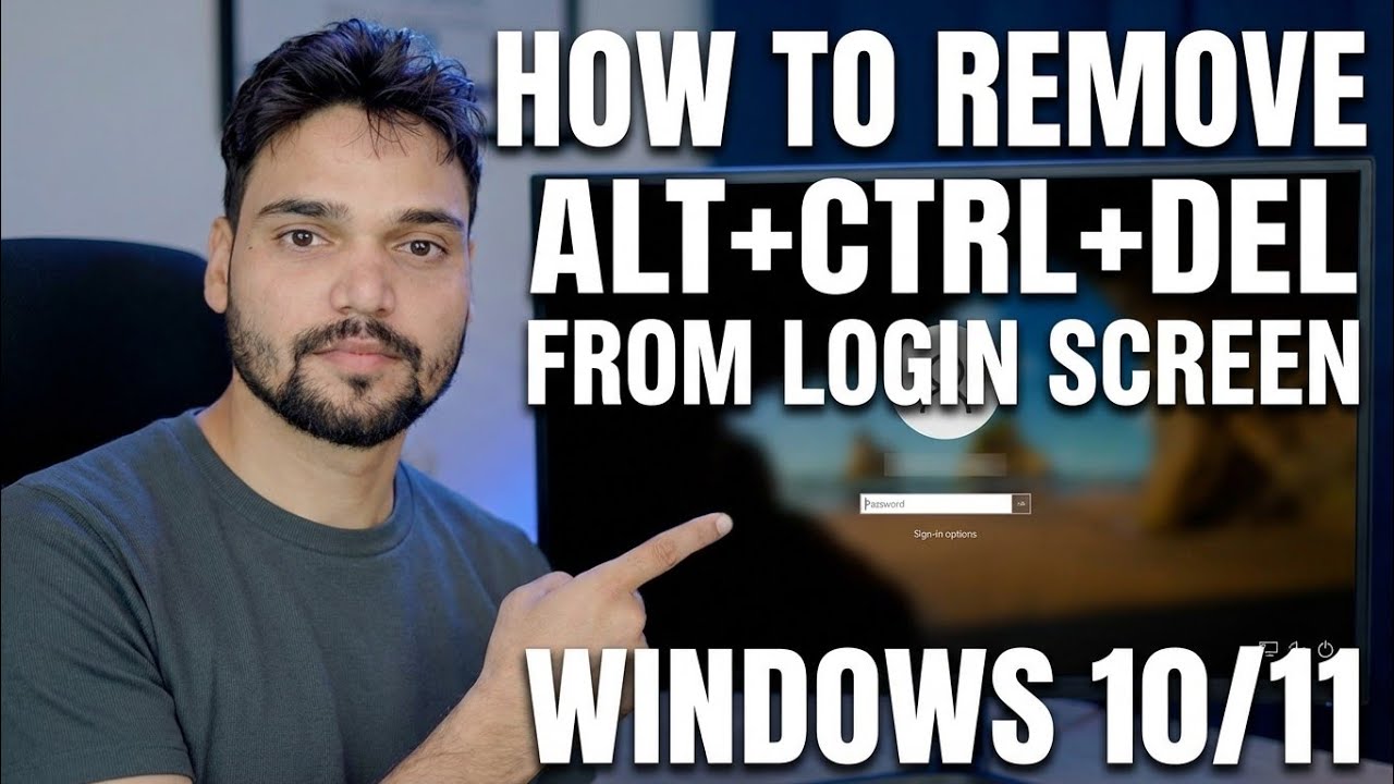 ਲੌਕ ਸਕ੍ਰੀਨ ਨੂੰ ਬੰਦ ਕਰੋ Ctrl Alt Del 🔧 ਕਦਮ-ਦਰ-ਕਦਮ ਗਾਈਡ