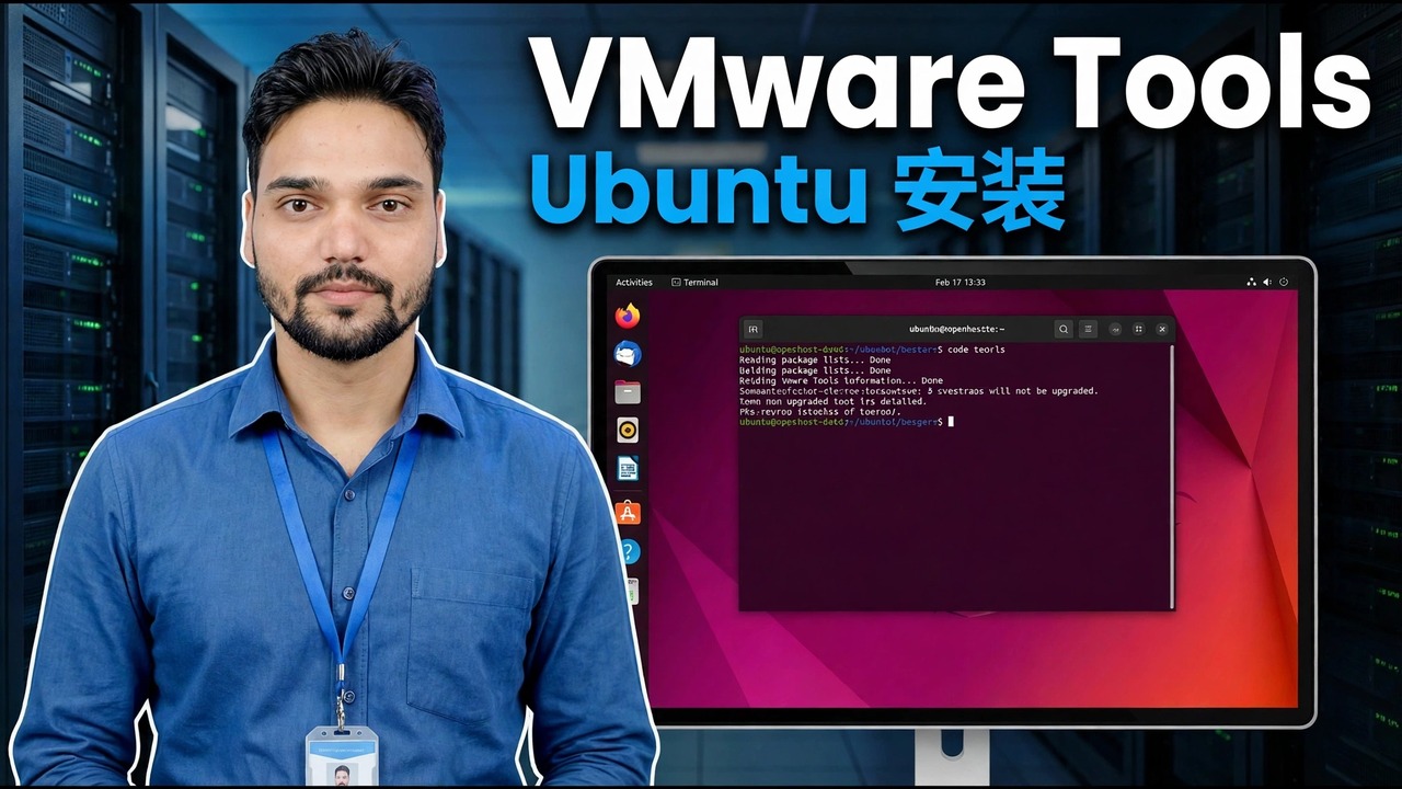 VMware Tools Ubuntu Installation