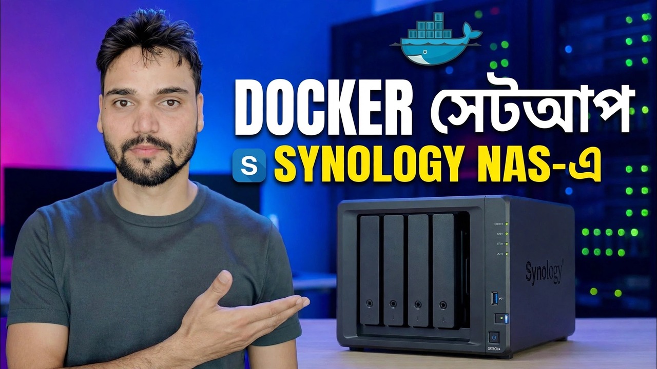Synology NAS এ ডকার ইনস্টল করুন
