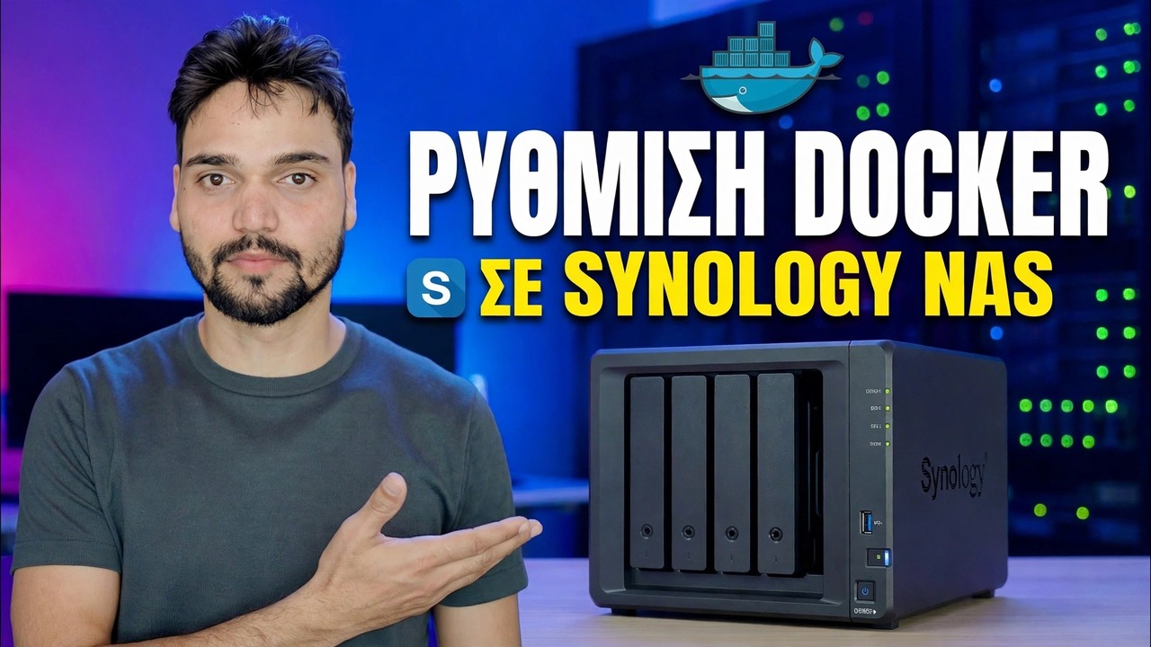 Εγκαταστήστε το Docker στο Synology NAS