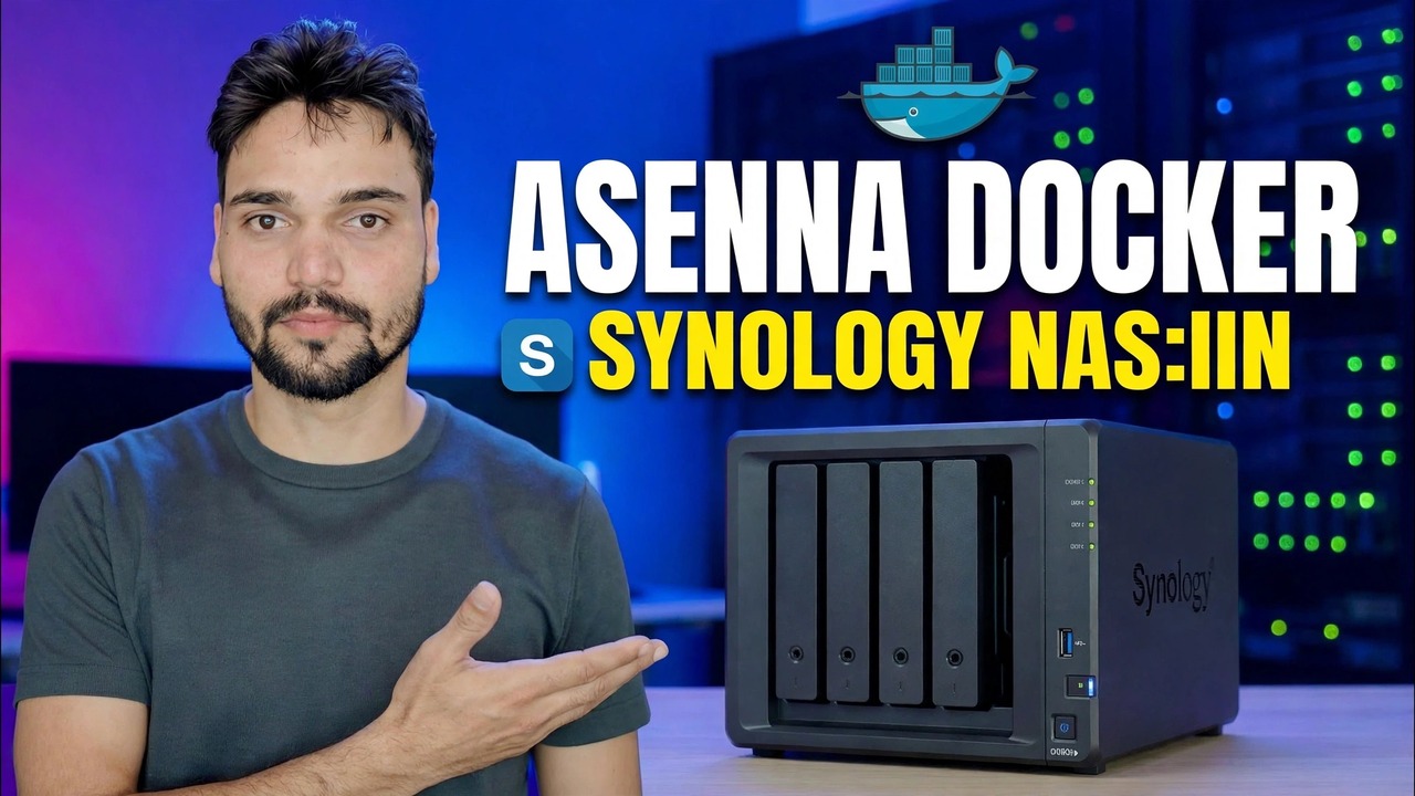 Asenna Docker Synology NAS:iin
