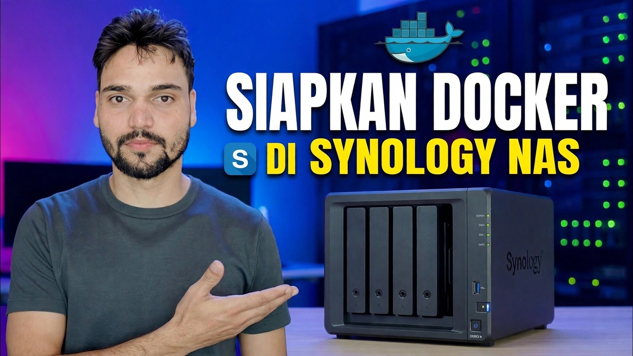 Instal Docker di Synology NAS