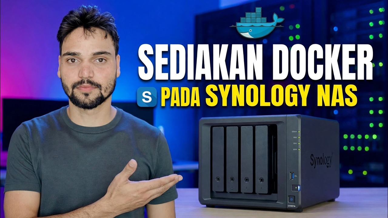 Pasang Docker pada Synology NAS