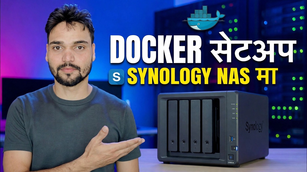 Synology NAS मा डकर स्थापना गर्नुहोस्
