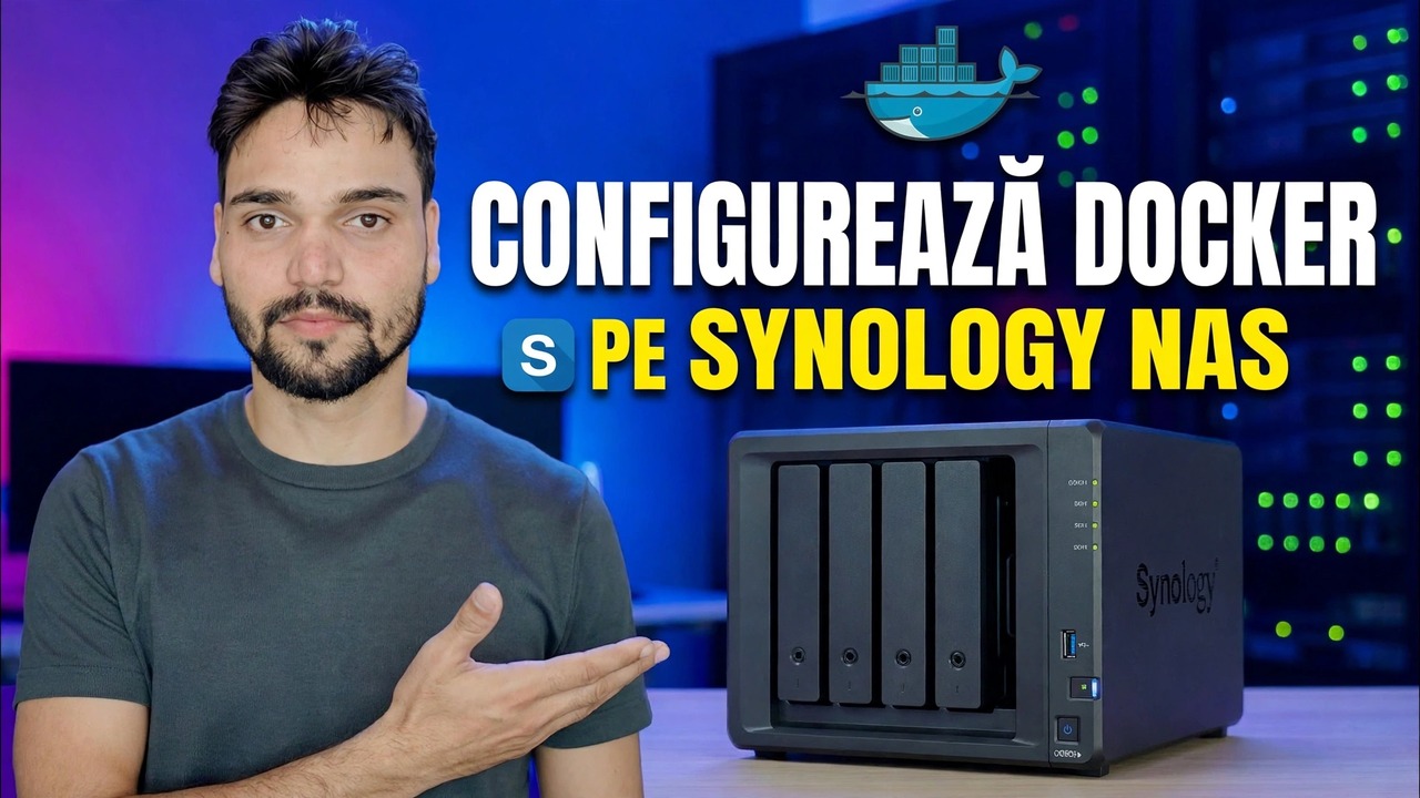 Instalați Docker pe Synology NAS