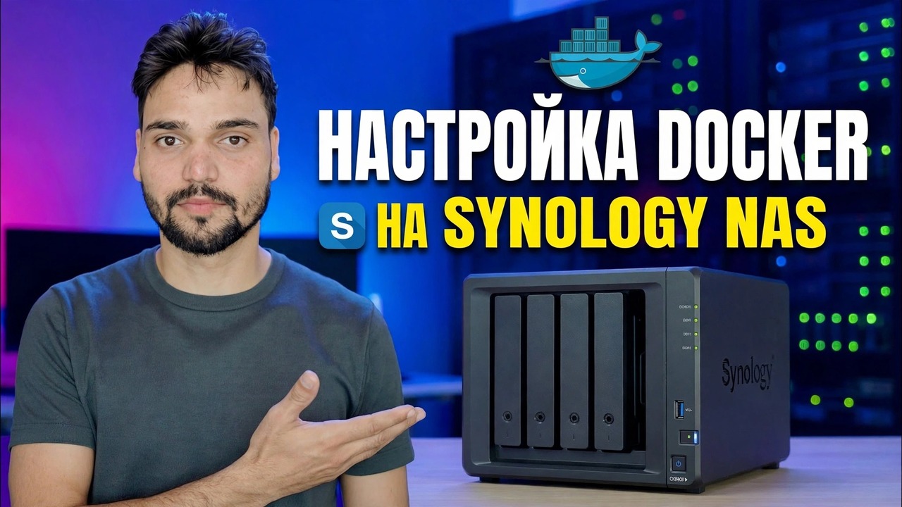 Установите Docker на Synology NAS
