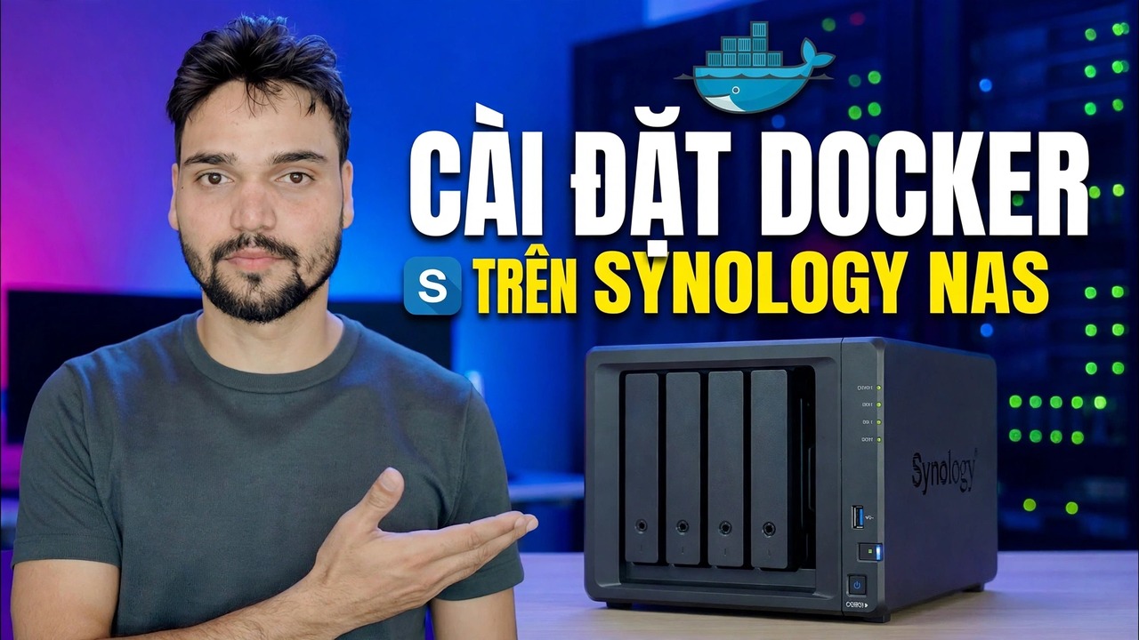 Cài đặt Docker trên NAS Synology