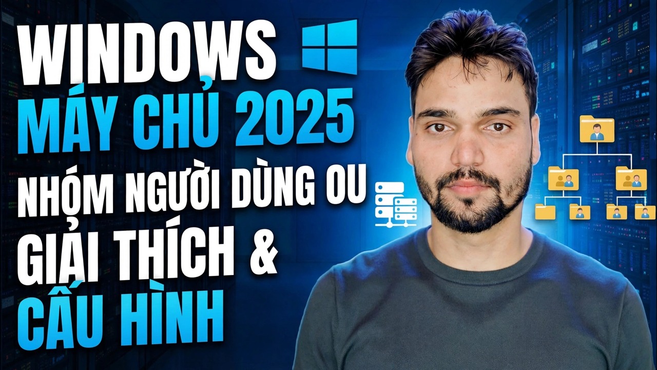 Active Directory OU, tạo người dùng và nhóm