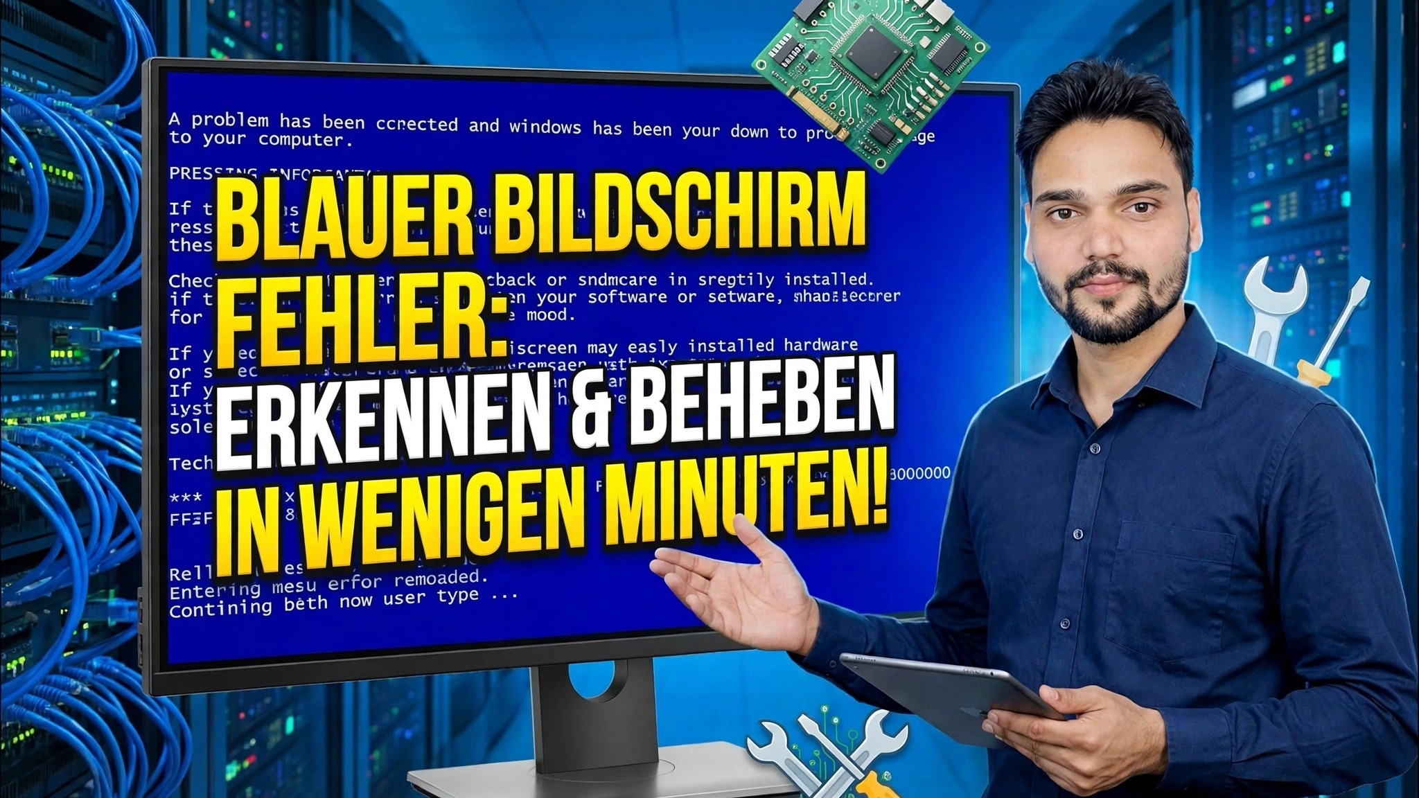 Bluescreen-Fehler 😳 In wenigen Minuten identifizieren und beheben (echte Methode)