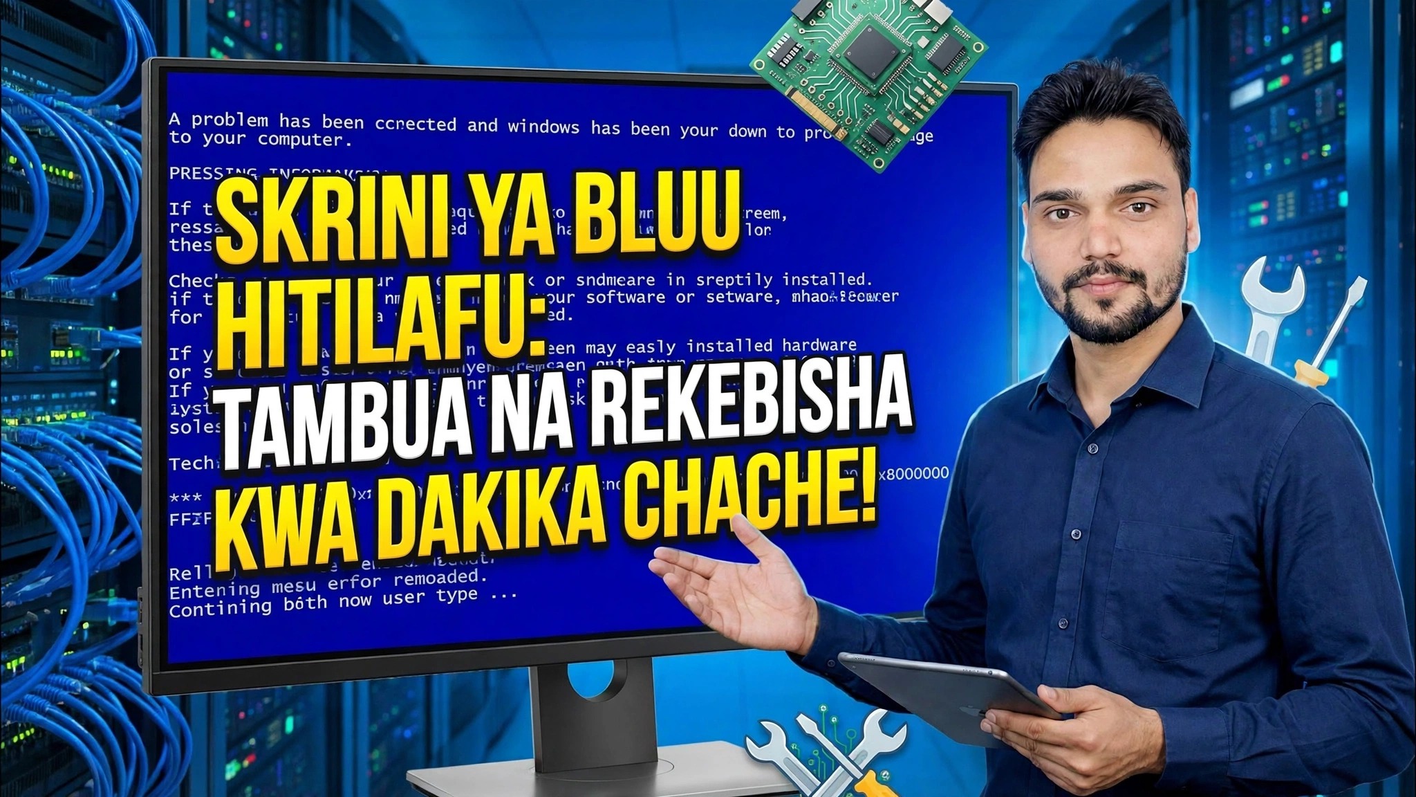 Hitilafu ya Skrini ya Bluu 😳 Tambua na Urekebishe kwa Dakika (Njia Halisi)