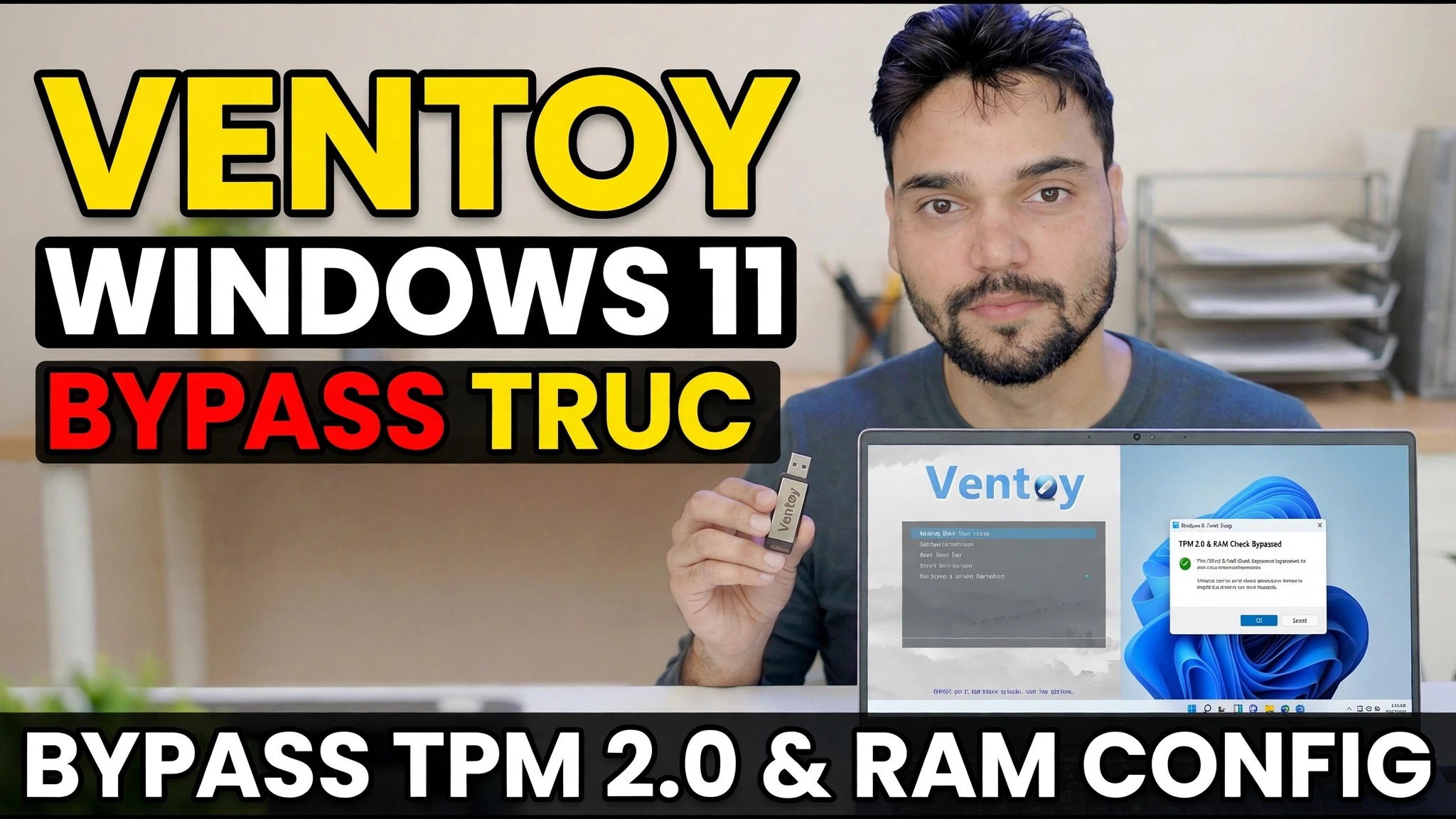 Ventoy Windows 11 Bypass Trick 😳 Rufus Ki Zarurat Nahi!