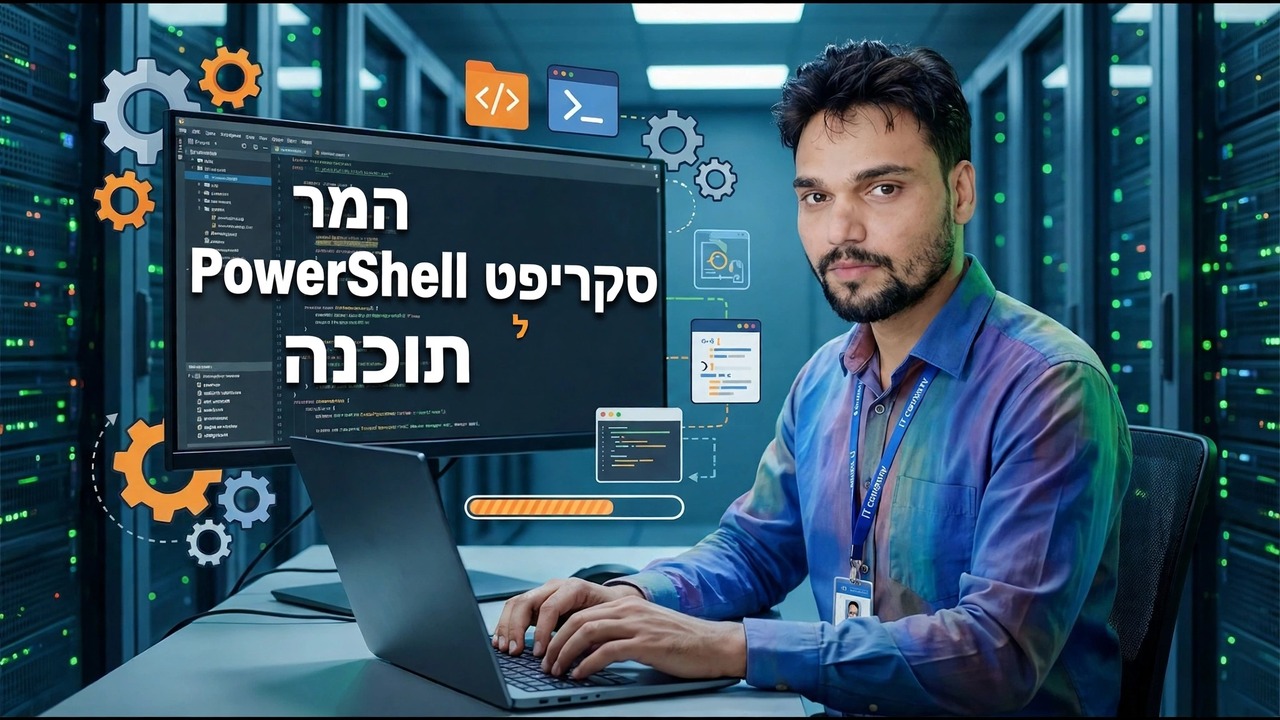 המר את סקריפט PowerShell ל-EXE