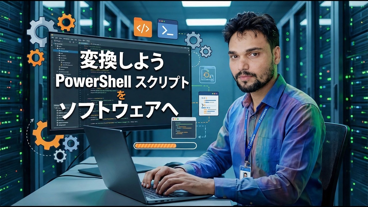PowerShell スクリプトを EXE に変換する