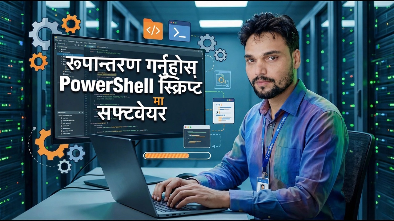 PowerShell Script लाई EXE मा रूपान्तरण गर्नुहोस्