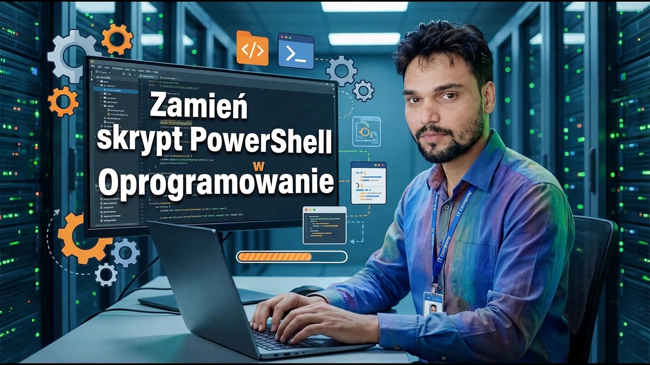Konwertuj skrypt PowerShell na EXE