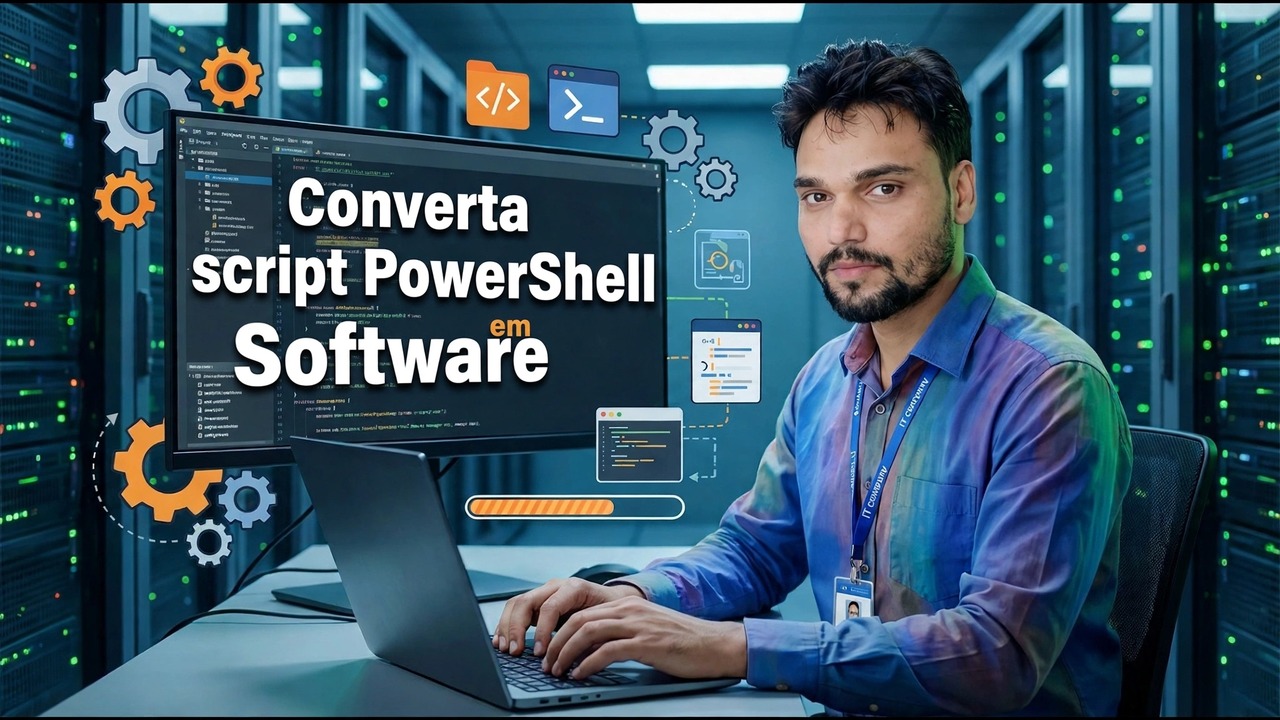Converter script do PowerShell em EXE