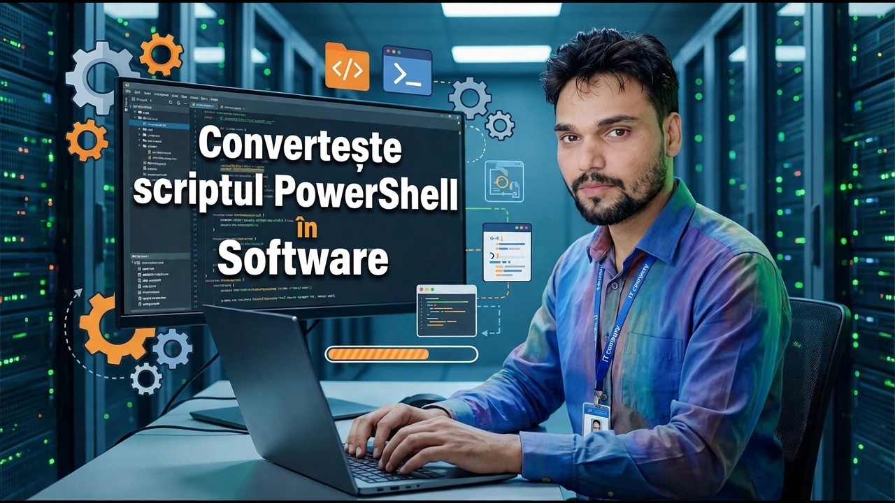 Convertiți scriptul PowerShell în EXE