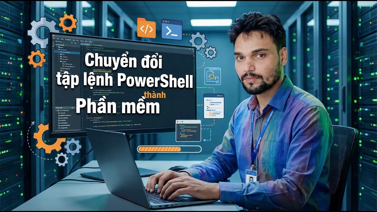 Chuyển đổi tập lệnh PowerShell sang EXE