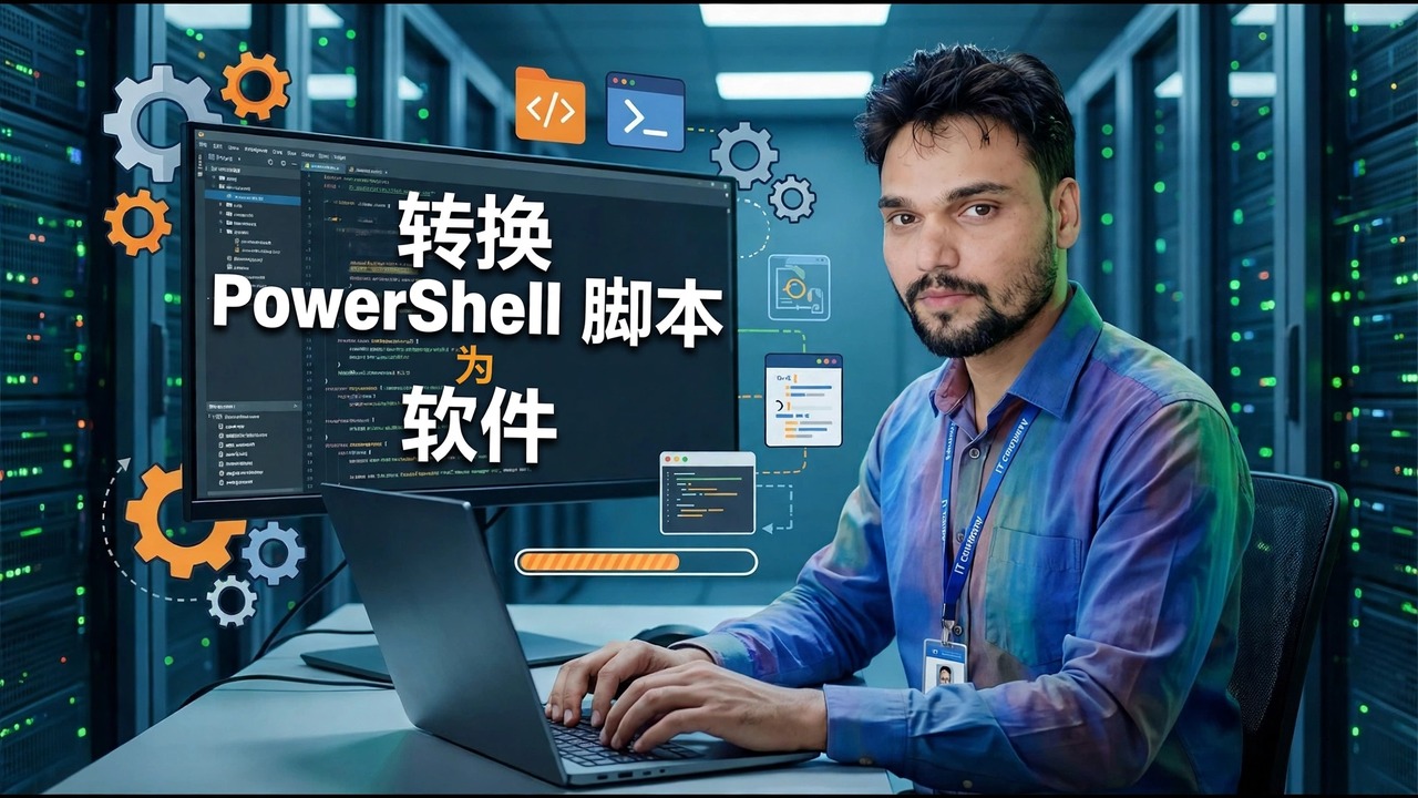 将 PowerShell 脚本转换为 EXE