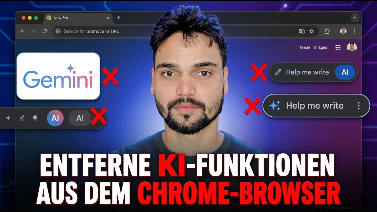 Deaktivieren Sie die KI-Funktionen von Google Chrome