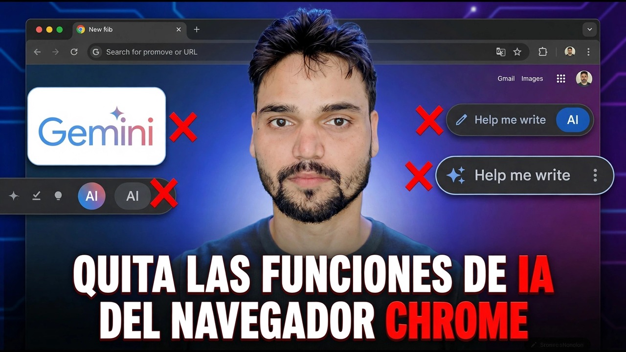 Deshabilitar las funciones de IA de Google Chrome