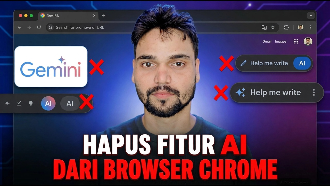 Nonaktifkan Fitur AI Google Chrome