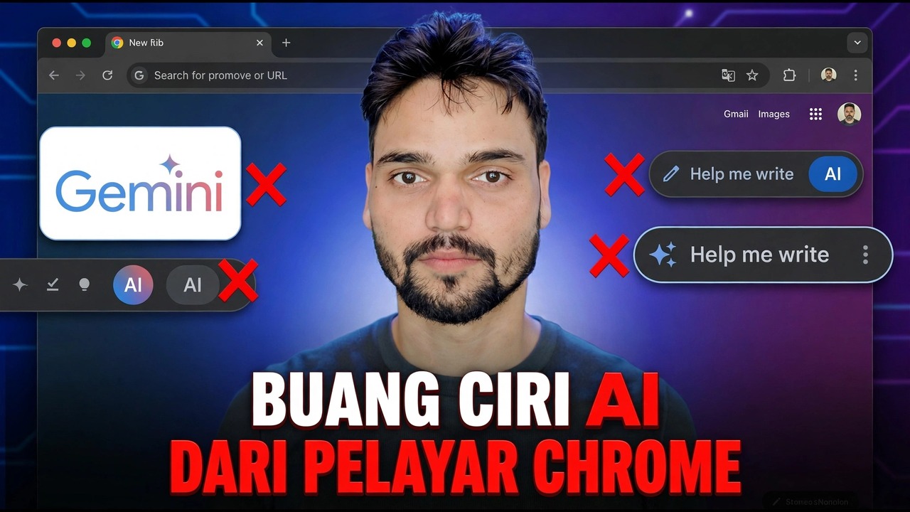 Lumpuhkan Ciri AI Google Chrome