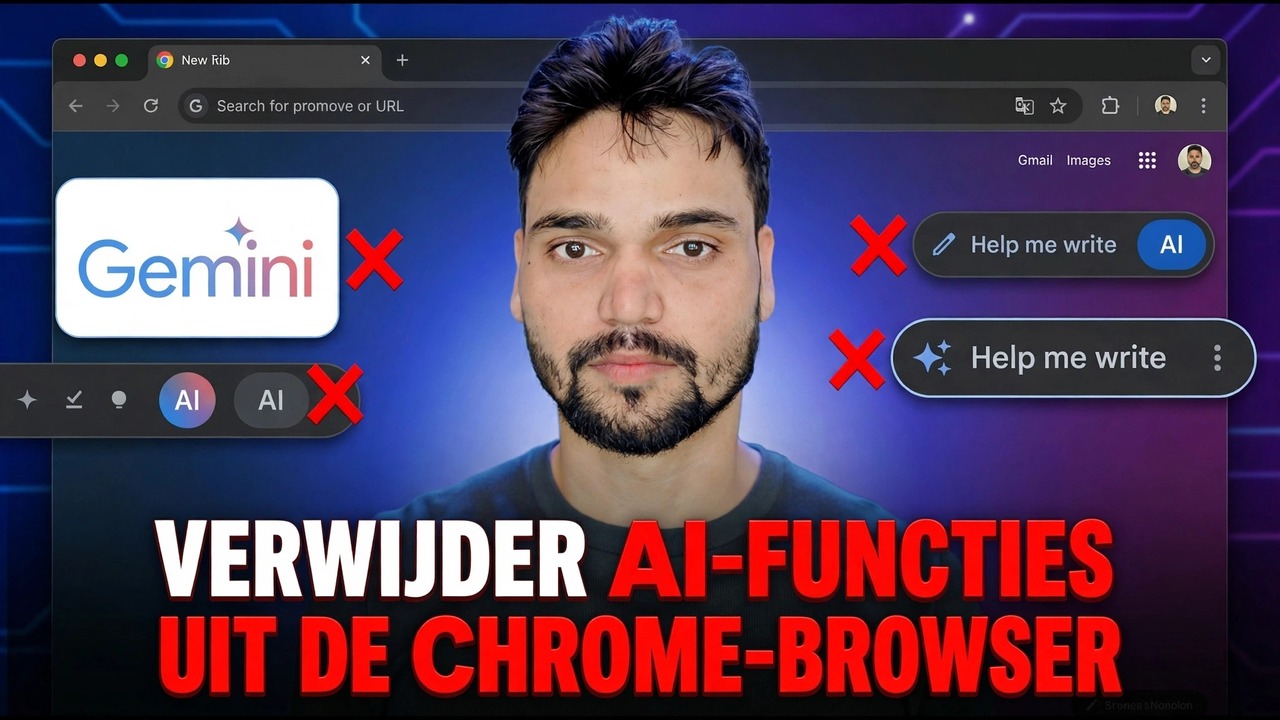 Schakel Google Chrome AI-functies uit