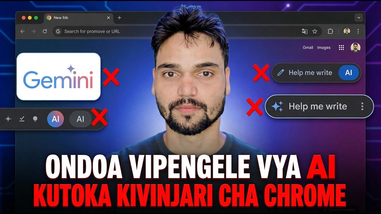 Zima Vipengele vya AI vya Google Chrome