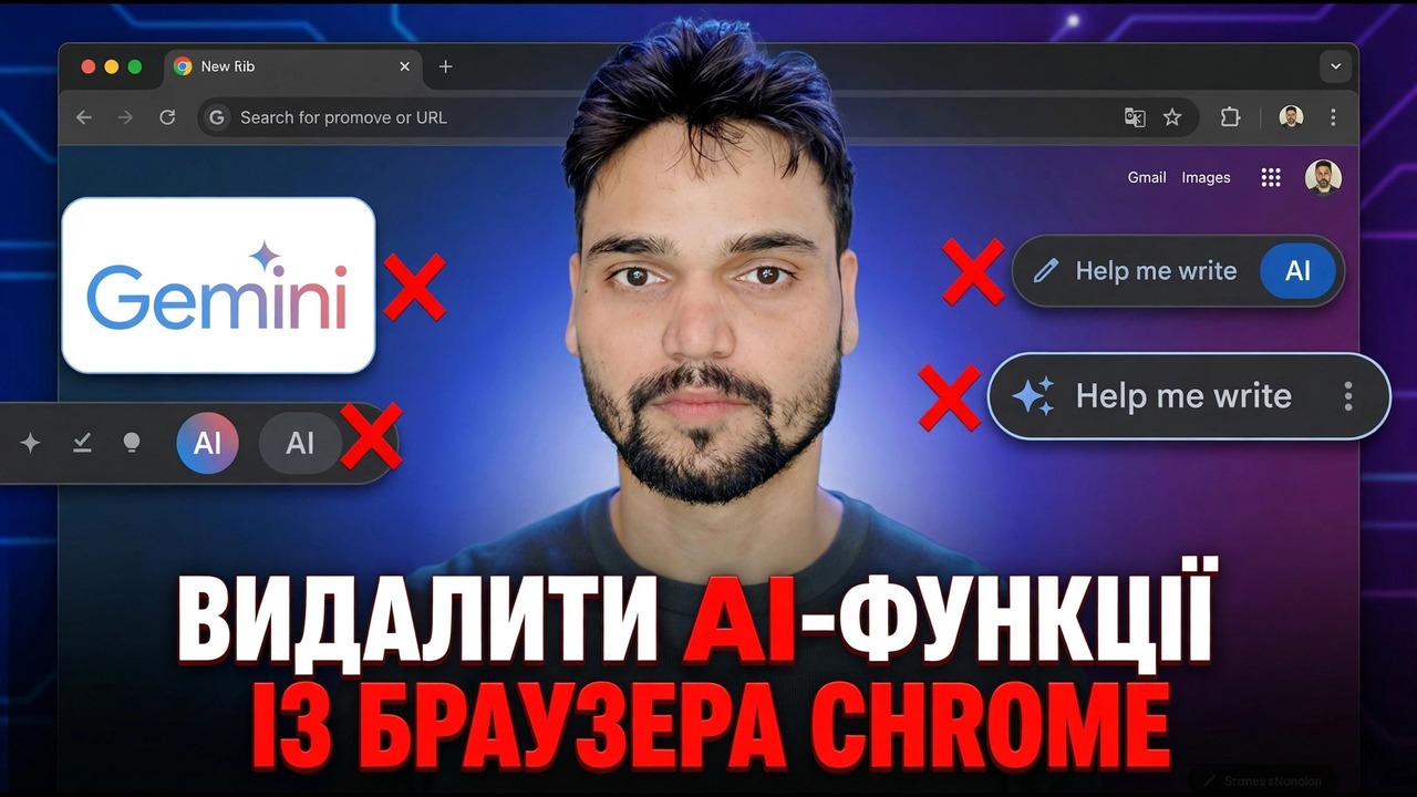 Вимкніть функції ШІ Google Chrome
