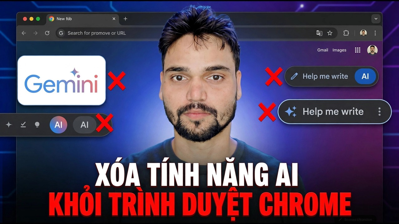 Tắt tính năng AI của Google Chrome