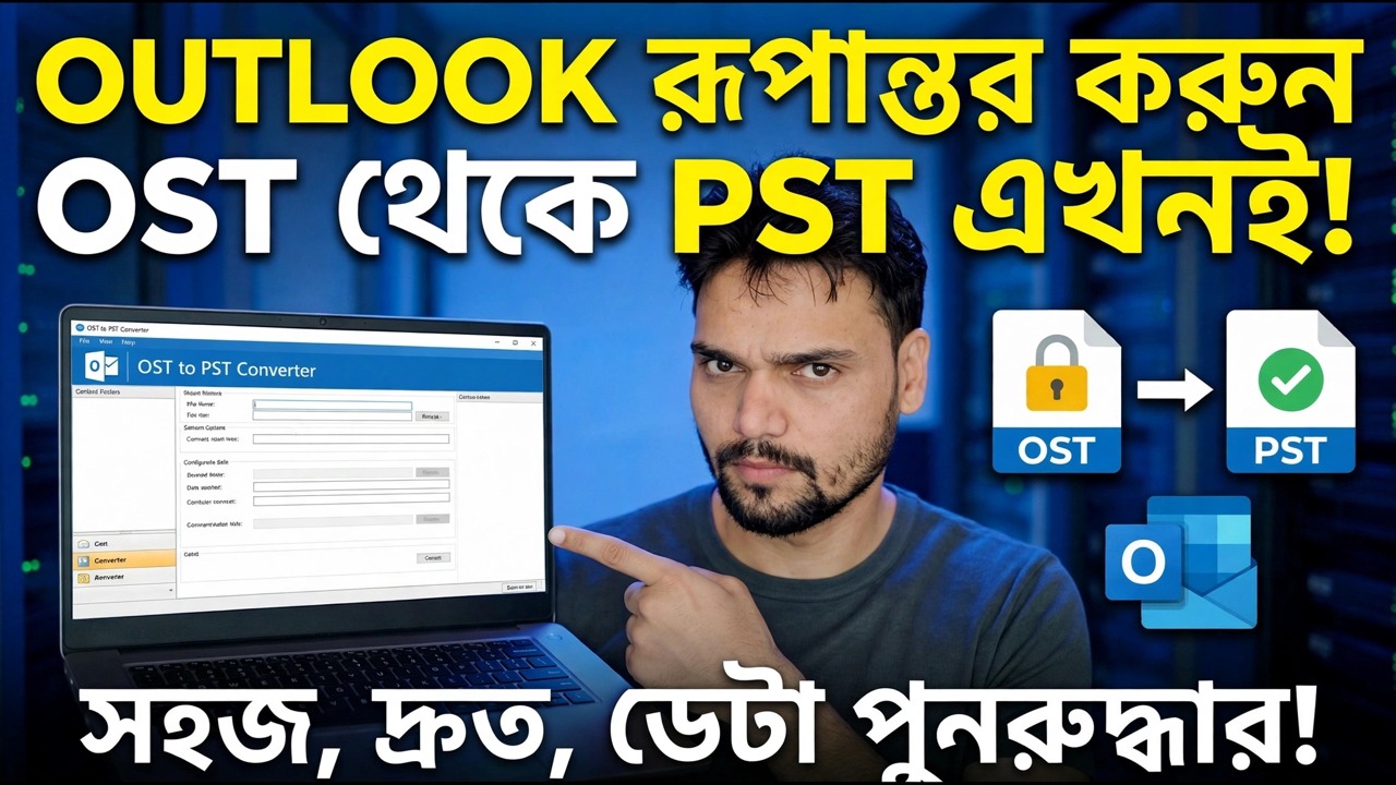 OST থেকে PST ফ্রিতে রূপান্তর করুন