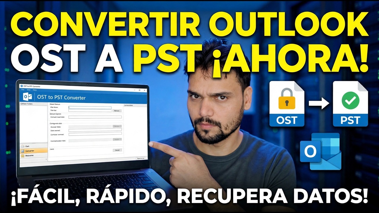 Convertir OST a PST gratis