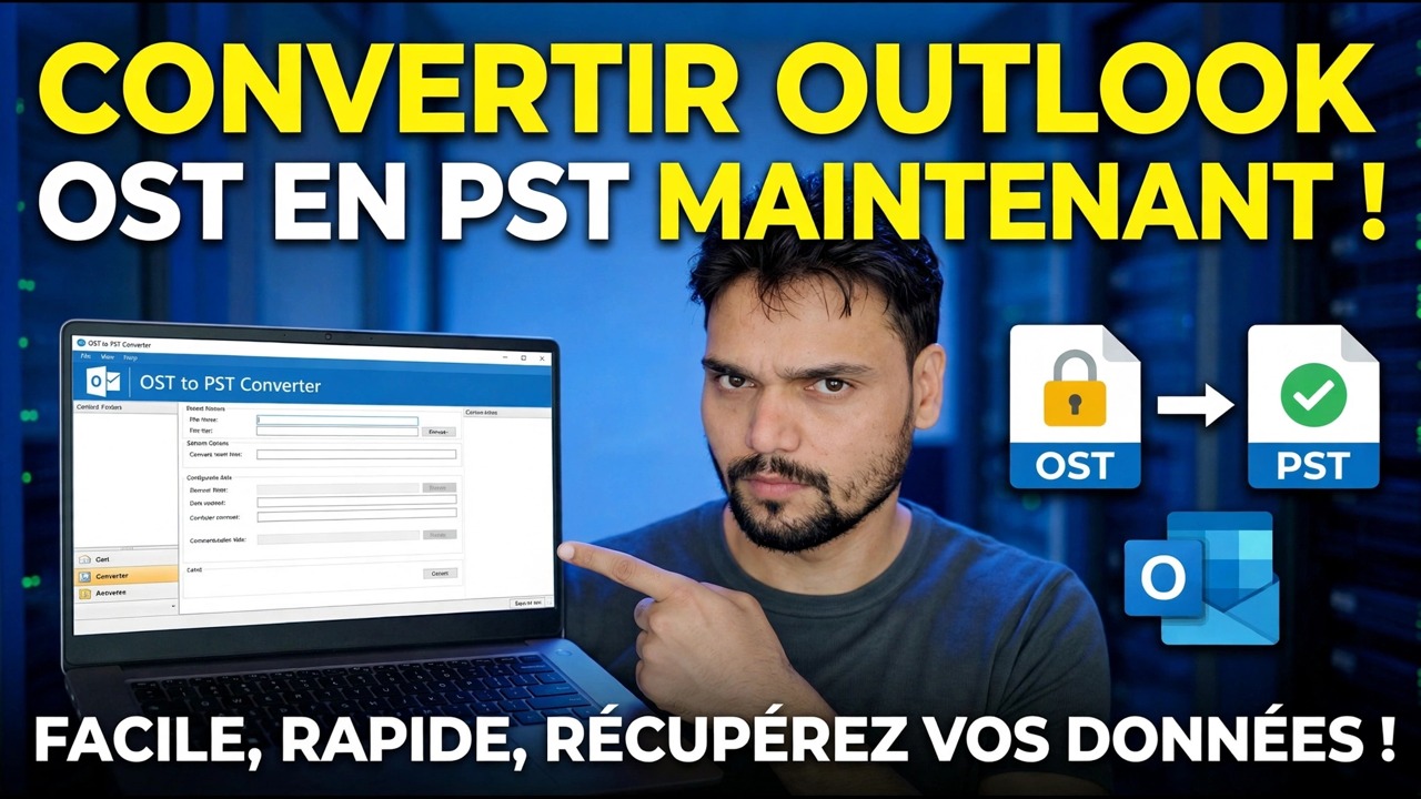 Convertir OST en PST gratuitement