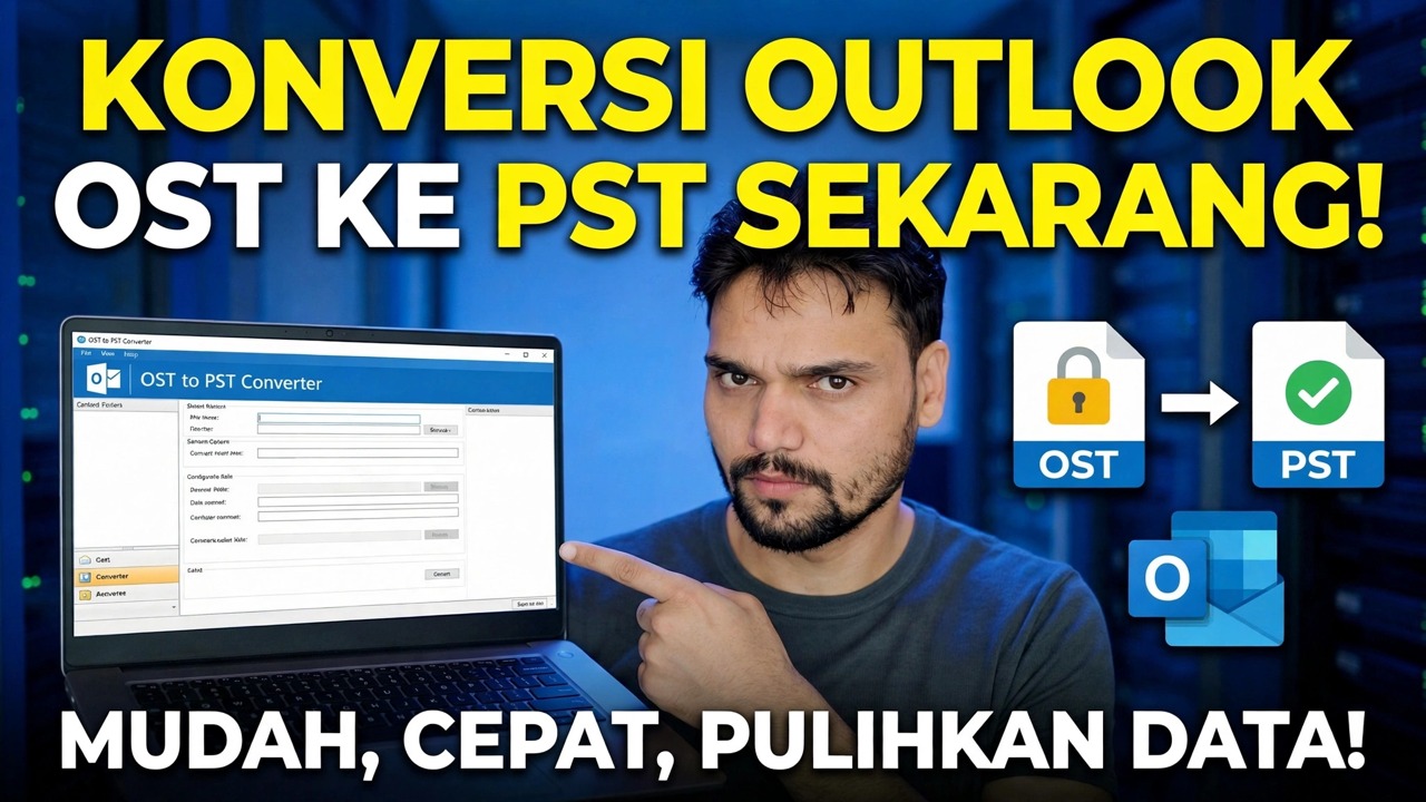 Konversi OST ke PST Gratis