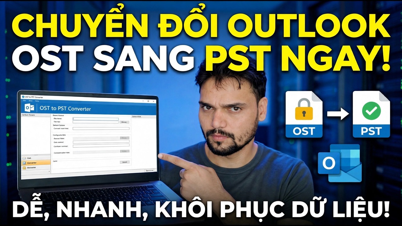 Chuyển đổi OST sang PST miễn phí