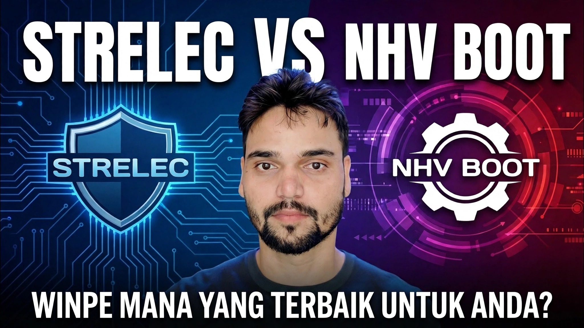 WinPE Sergei Strelec lwn NHV Boot 🔥 Mana yang Lebih Baik untuk Sokongan IT?