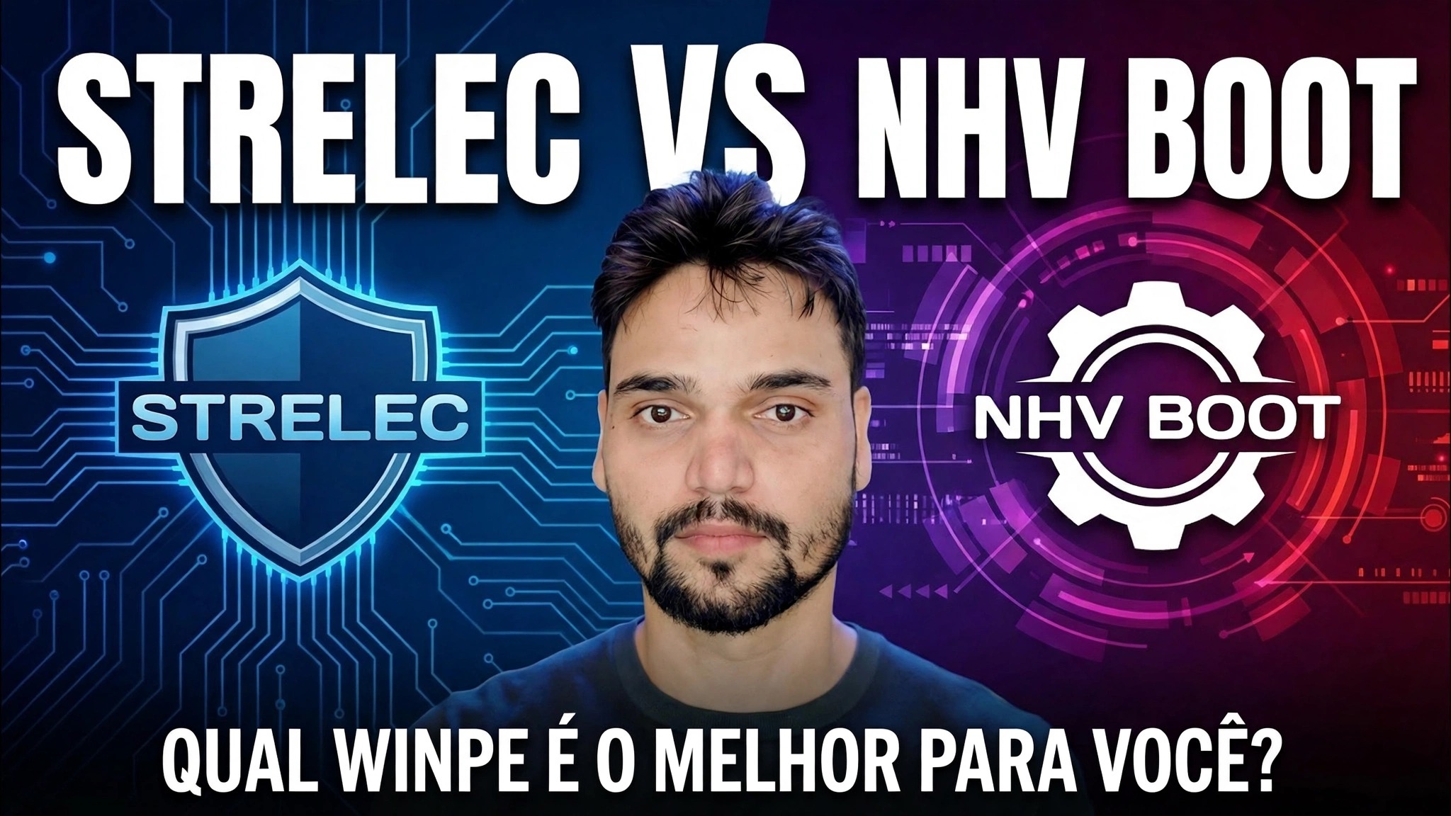 WinPE Sergei Strelec vs NHV Boot 🔥 Qual é melhor para suporte de TI?