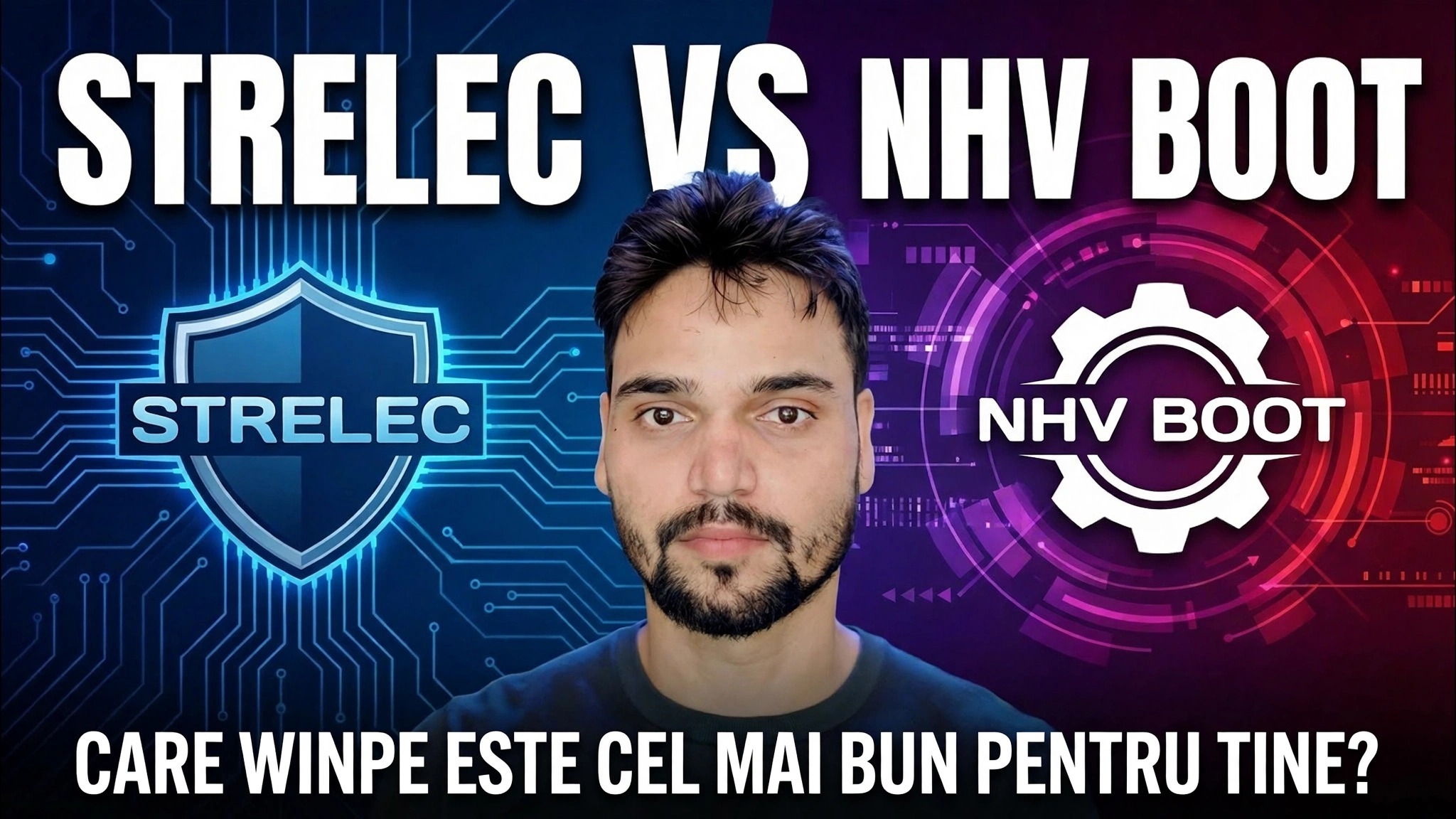 WinPE Sergei Strelec vs NHV Boot 🔥 Care este mai bun pentru suport IT?